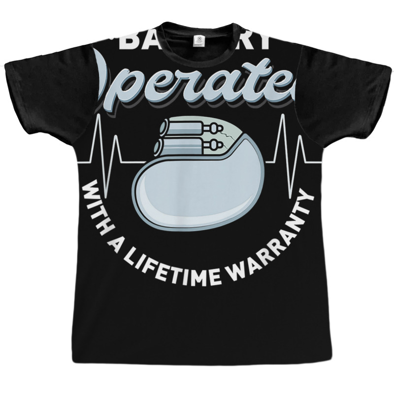 Battery Operated Pacemaker Recipient Heart Attack Survivor T Shirt Graphic T-shirt | Artistshot