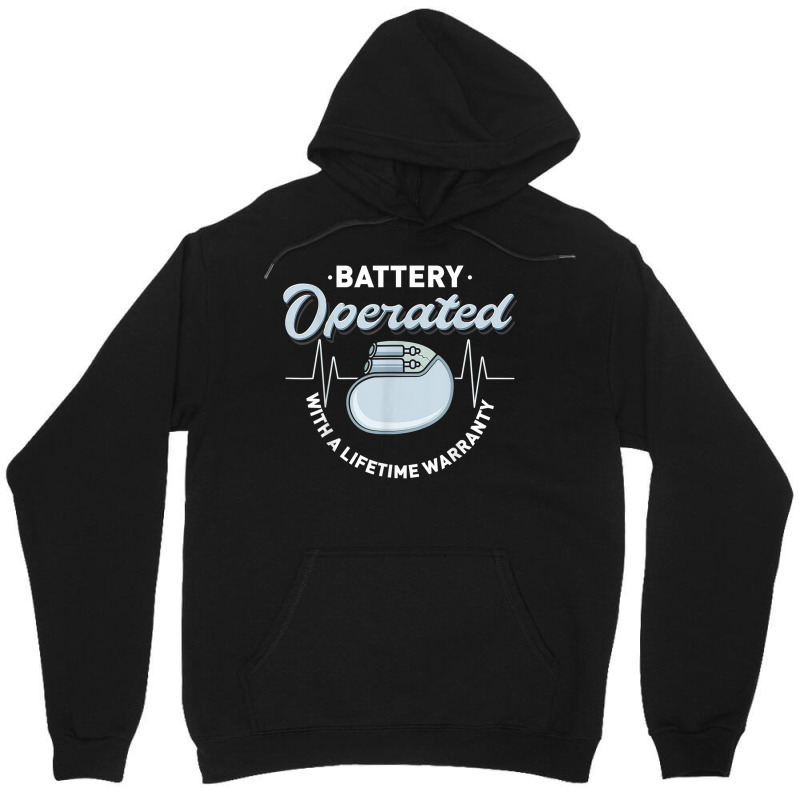 Battery Operated Pacemaker Recipient Heart Attack Survivor T Shirt Unisex Hoodie | Artistshot