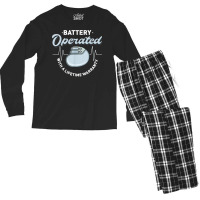 Battery Operated Pacemaker Recipient Heart Attack Survivor T Shirt Men's Long Sleeve Pajama Set | Artistshot