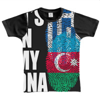 Greek And Azerbaijani Mix Heritage Dna Flag Graphic Youth T-shirt | Artistshot