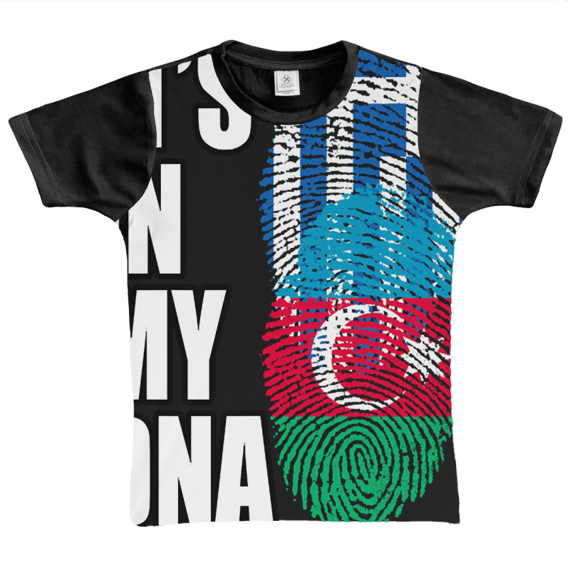 Greek And Azerbaijani Mix Heritage Dna Flag Graphic Youth T-shirt by poppyallen | Artistshot