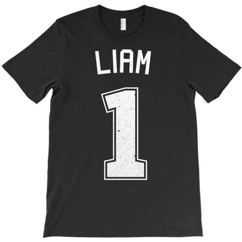 Liam Number One Athletic Sports Jersey T-Shirt by yumgaugeteuda | Artistshot