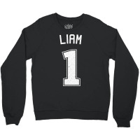 Liam Number One Athletic Sports Jersey Crewneck Sweatshirt | Artistshot