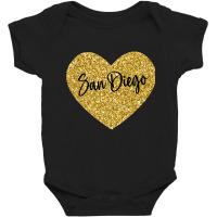 I Love San Diego California Usa Baby Bodysuit | Artistshot