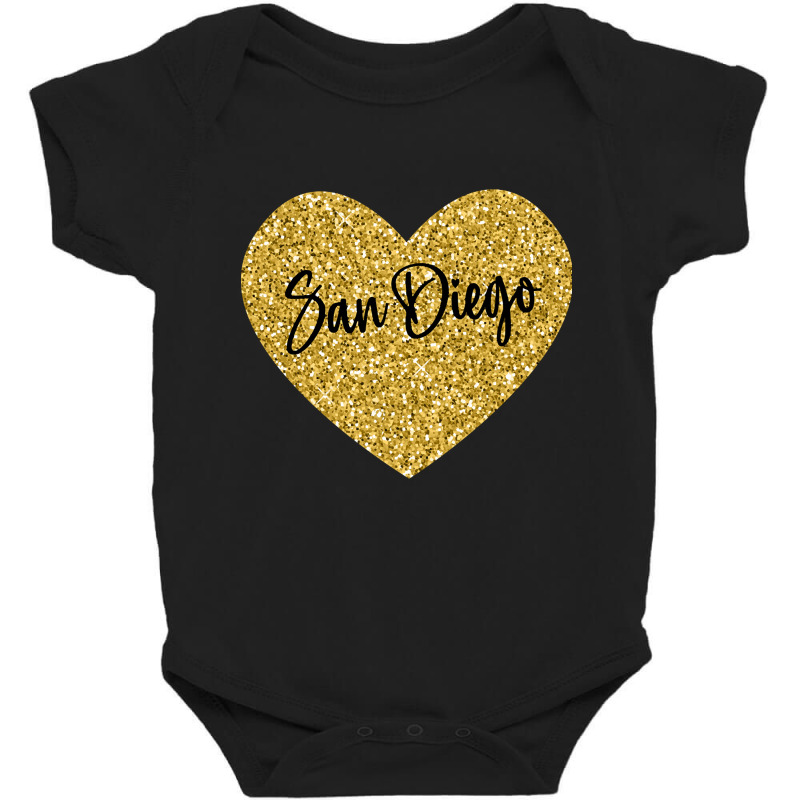 I Love San Diego California Usa Baby Bodysuit | Artistshot