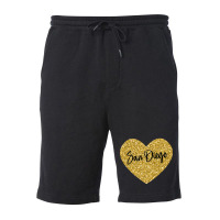 I Love San Diego California Usa Fleece Short | Artistshot