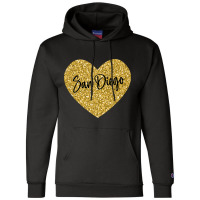 I Love San Diego California Usa Champion Hoodie | Artistshot