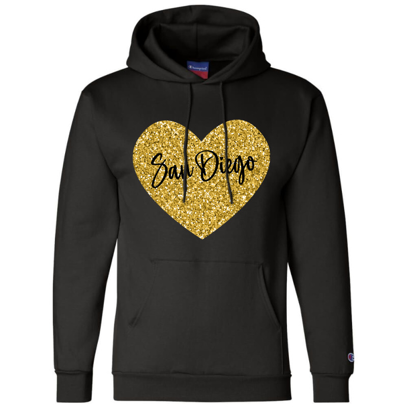 I Love San Diego California Usa Champion Hoodie | Artistshot