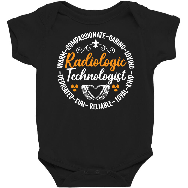 Radiologic Technologist Xray Rad Tech Rad Techs Radiology Long Sleeve Baby Bodysuit by tousey | Artistshot