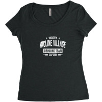 Incline Village Drinking Team Captain Nevada Beer Lover Nv Women's Triblend Scoop T-shirt | Artistshot