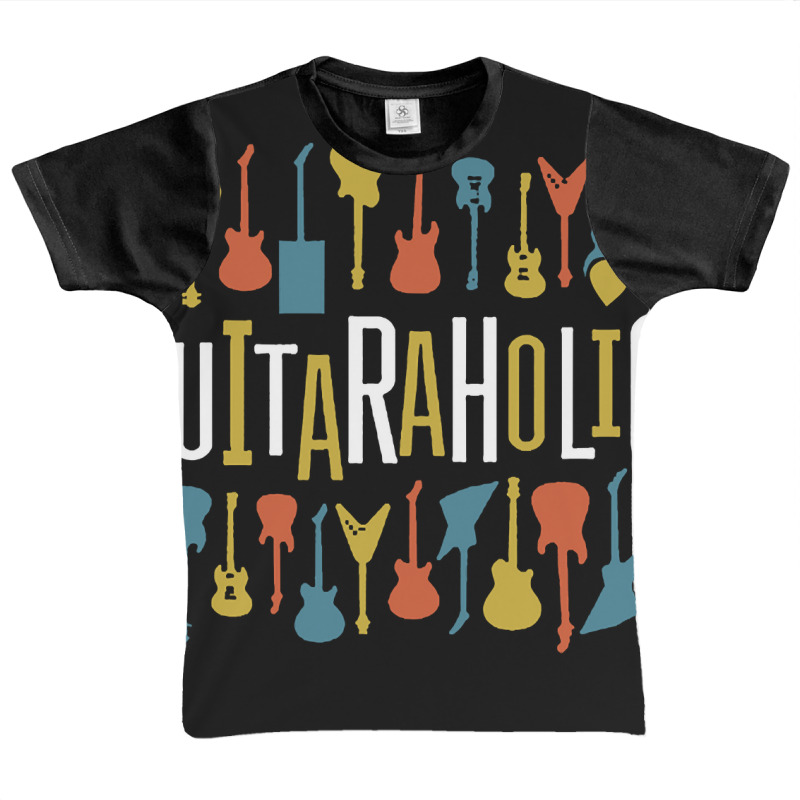 Guitaraholic Guitar Lovers Graphic Youth T-shirt | Artistshot