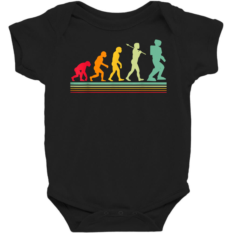 Robotics Engeneering Machine Learning Robot Evolution T Shirt Baby Bodysuit | Artistshot