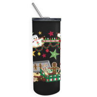 I'm Here For The Cookie Swap! Skinny Tumbler | Artistshot