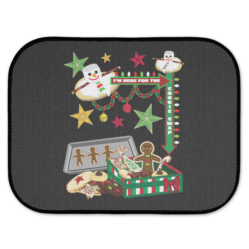 I'm Here For The Cookie Swap! Rear Car Mat by Inmamlil638 | Artistshot