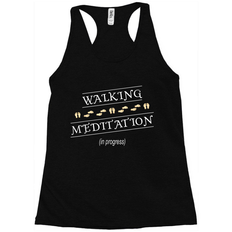 Walking Meditation In Progress Racerback Tank by VirginiaLynetteScott | Artistshot