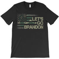 Let's Go Branson Brandon Camouflage Us Flag Pullover Hoodie T-shirt | Artistshot