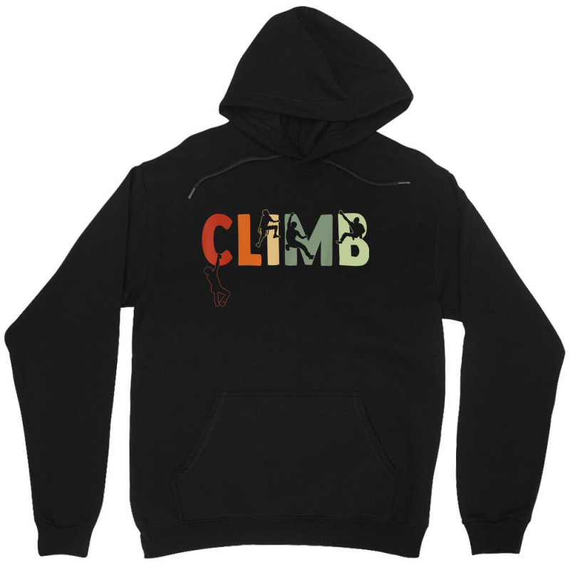 Climbing Bouldering Rock Climber Climbing Unisex Hoodie | Artistshot