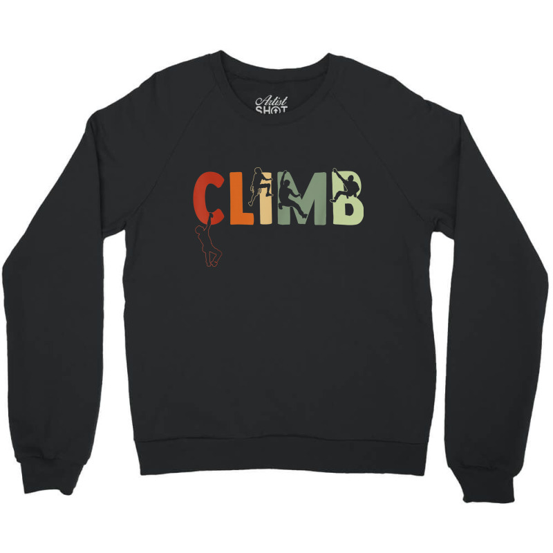 Climbing Bouldering Rock Climber Climbing Crewneck Sweatshirt | Artistshot