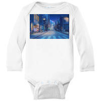 City Long Sleeve Baby Bodysuit | Artistshot