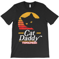 Retro Cat Daddy To A Spoiled Rotten Tonkinese Funny 80s T Shirt T-shirt | Artistshot