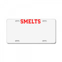 Smelts Athletic University College Alumni Style T Shirt License Plate | Artistshot