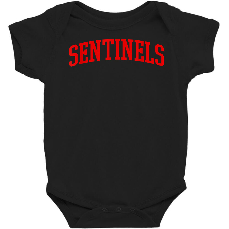 Sentinels Arch Vintage Retro University Style T Shirt Baby Bodysuit | Artistshot