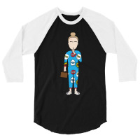 Killing Eve S2 Villanelle In Pj S Simple Cartoon Style 3/4 Sleeve Shirt | Artistshot