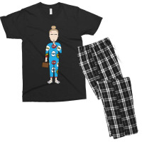 Killing Eve S2 Villanelle In Pj S Simple Cartoon Style Men's T-shirt Pajama Set | Artistshot