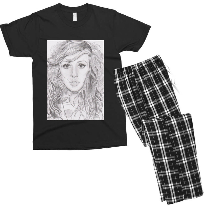 Ellie Goulding Men's T-shirt Pajama Set by nonabenik | Artistshot