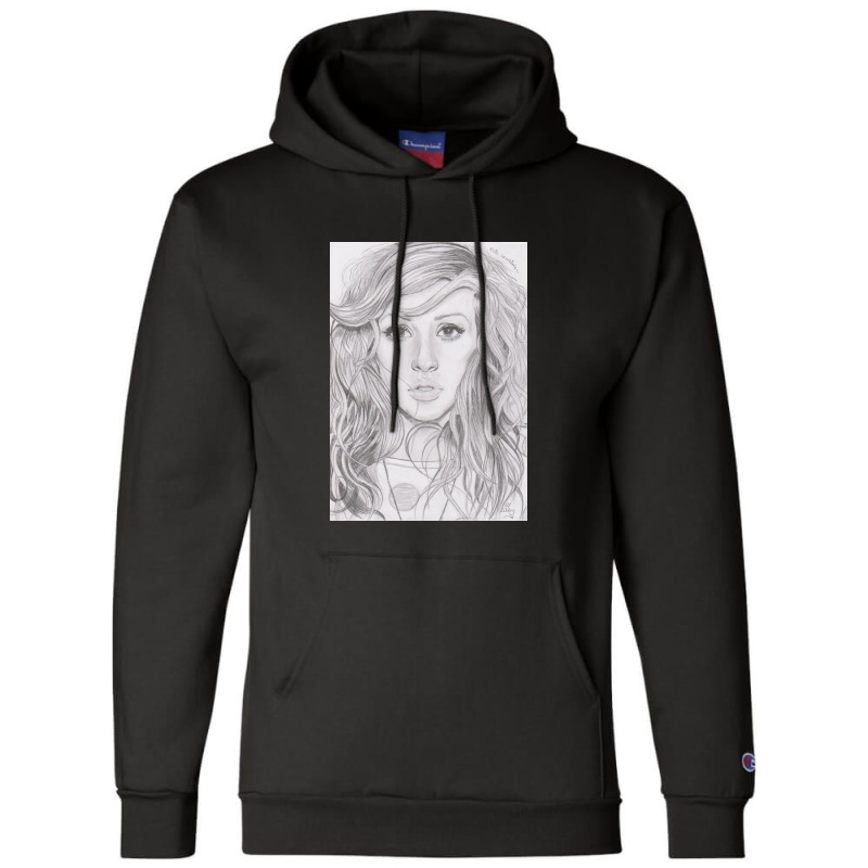 Ellie Goulding Champion Hoodie by nonabenik | Artistshot