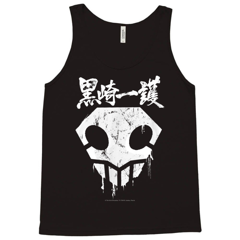 Bleach Skull With Blood Drips Tank Top | Artistshot