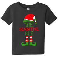 The Sensitive Elf Xmas Group Matching Family Holiday Party T Shirt Baby Tee | Artistshot