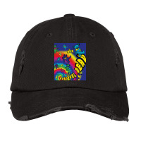 Grateful Dancing Dead Running Vintage Cap | Artistshot