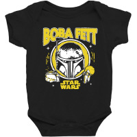 Boba Fett Helmet Baby Bodysuit | Artistshot