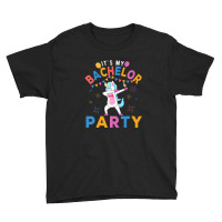 Mens Funny It's My Bachelor Party, Unicorn Groom Bachelor Party Youth Tee | Artistshot