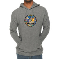 Grateful Sun Dead Monn Lightweight Hoodie | Artistshot