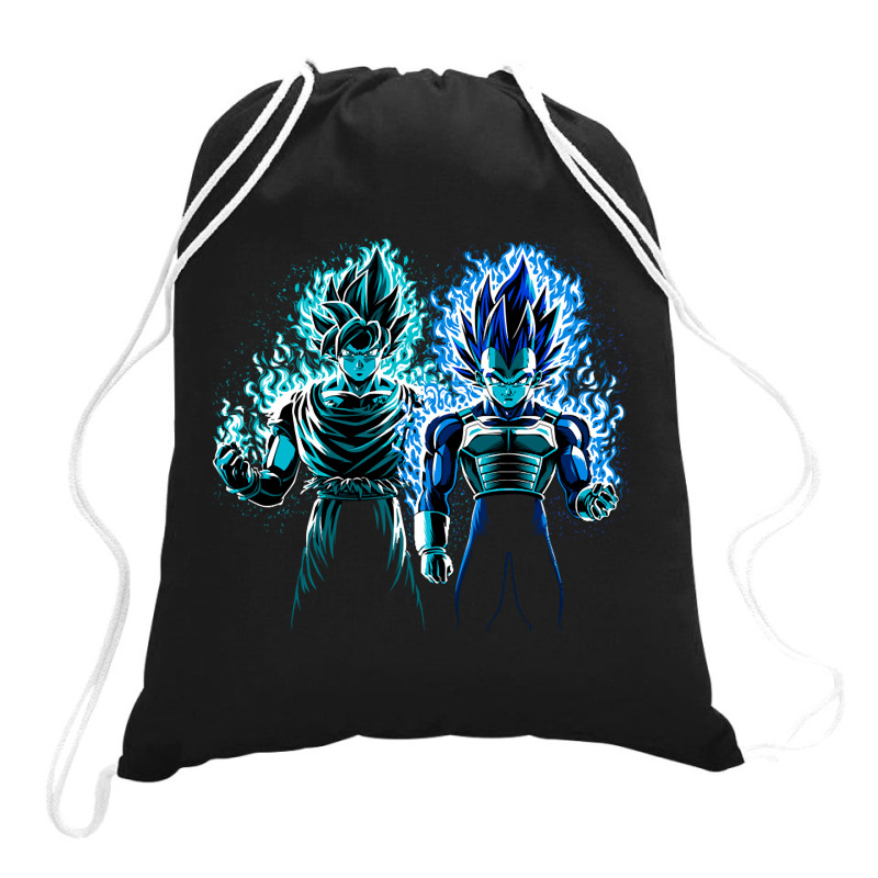 Blue God Warriors Drawstring Bags | Artistshot