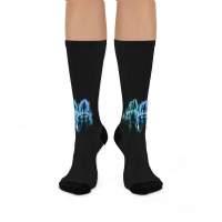 Blue God Warriors Crew Socks | Artistshot