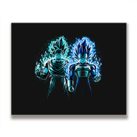 Blue God Warriors Metal Print Horizontal | Artistshot