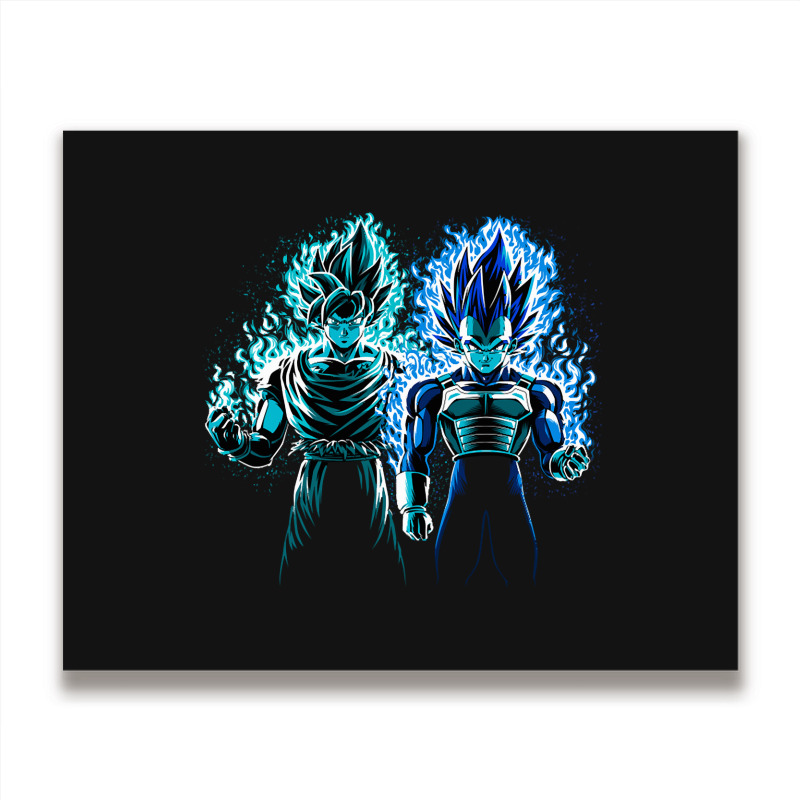 Blue God Warriors Metal Print Horizontal | Artistshot