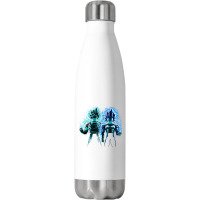 Blue God Warriors Stainless Steel Water Bottle | Artistshot