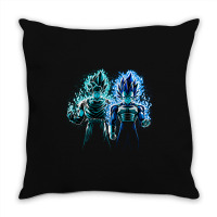 Blue God Warriors Throw Pillow | Artistshot