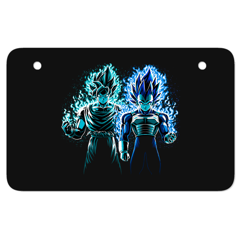 Blue God Warriors Atv License Plate | Artistshot