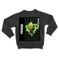 Broly Rage Toddler Sweatshirt | Artistshot