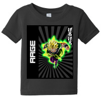 Broly Rage Baby Tee | Artistshot