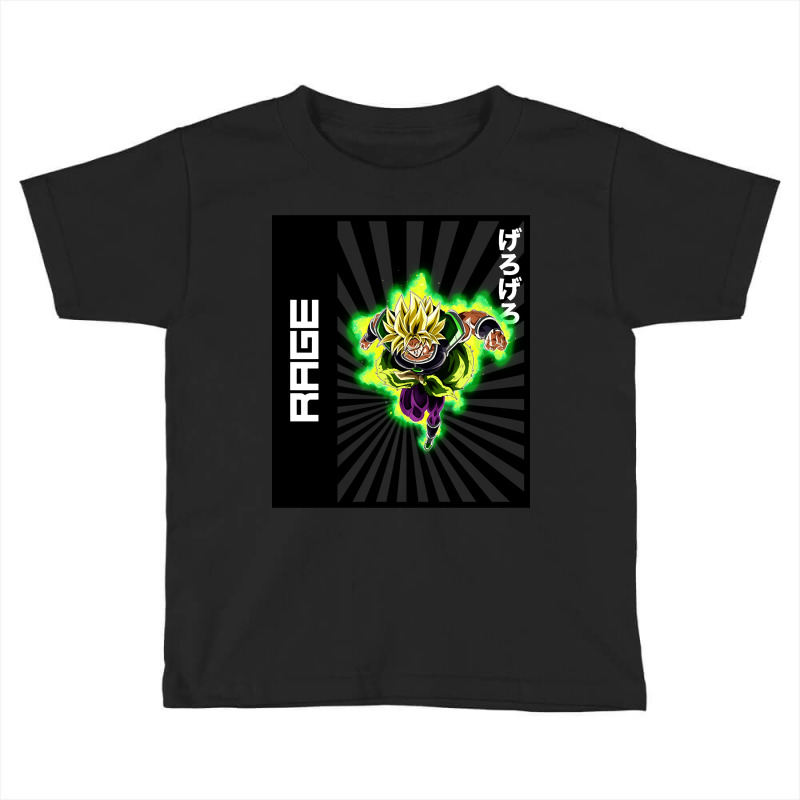 Broly Rage Toddler T-shirt by mckeebeckett3l9yxd | Artistshot