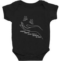 August Slipped Away, August Slipped Away Into A Moment Sweatshirt Baby Bodysuit | Artistshot