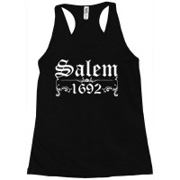 Occult Salem 1692 Wiccan Believe Satanic Witchcraft Design Racerback Tank | Artistshot