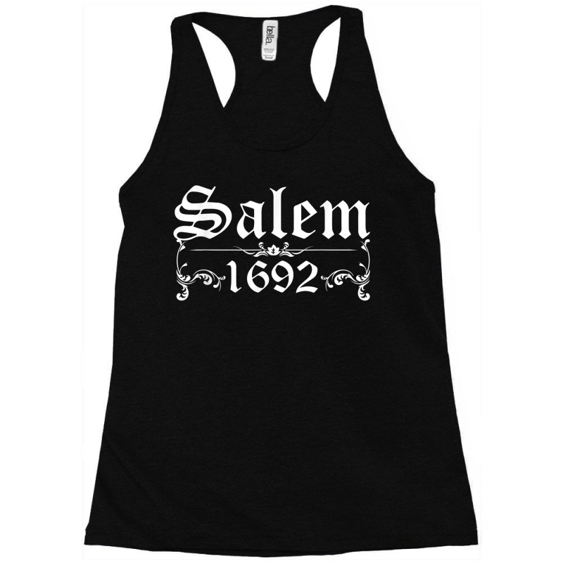 Occult Salem 1692 Wiccan Believe Satanic Witchcraft Design Racerback Tank by JorgeLBravo | Artistshot