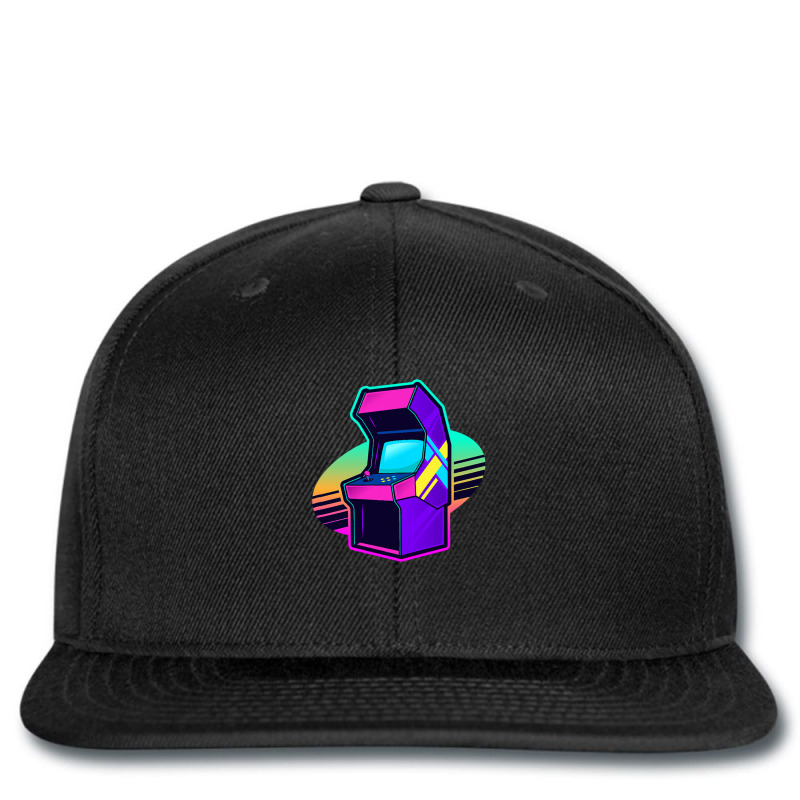 Arcade Game Machine Retro Video Game Printed Hat | Artistshot